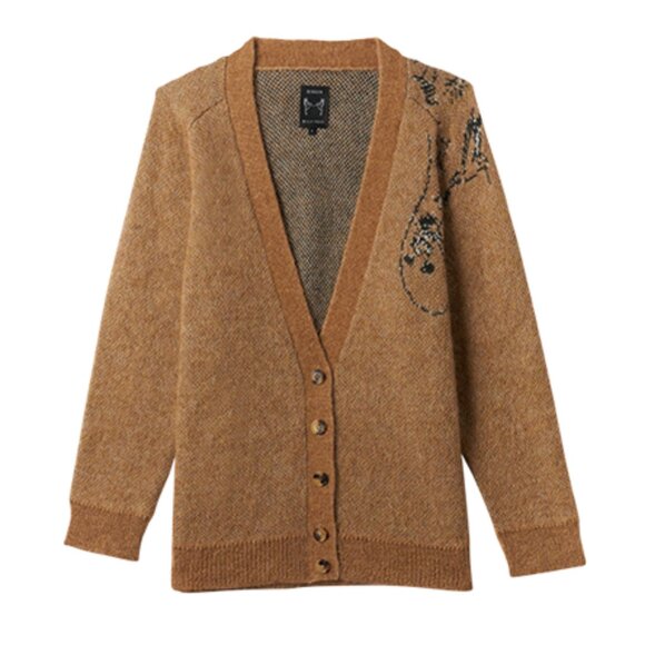 Billy Reid x Gibson Cardigan Sweater Prairie Sand Medium - Picture 1 of 5